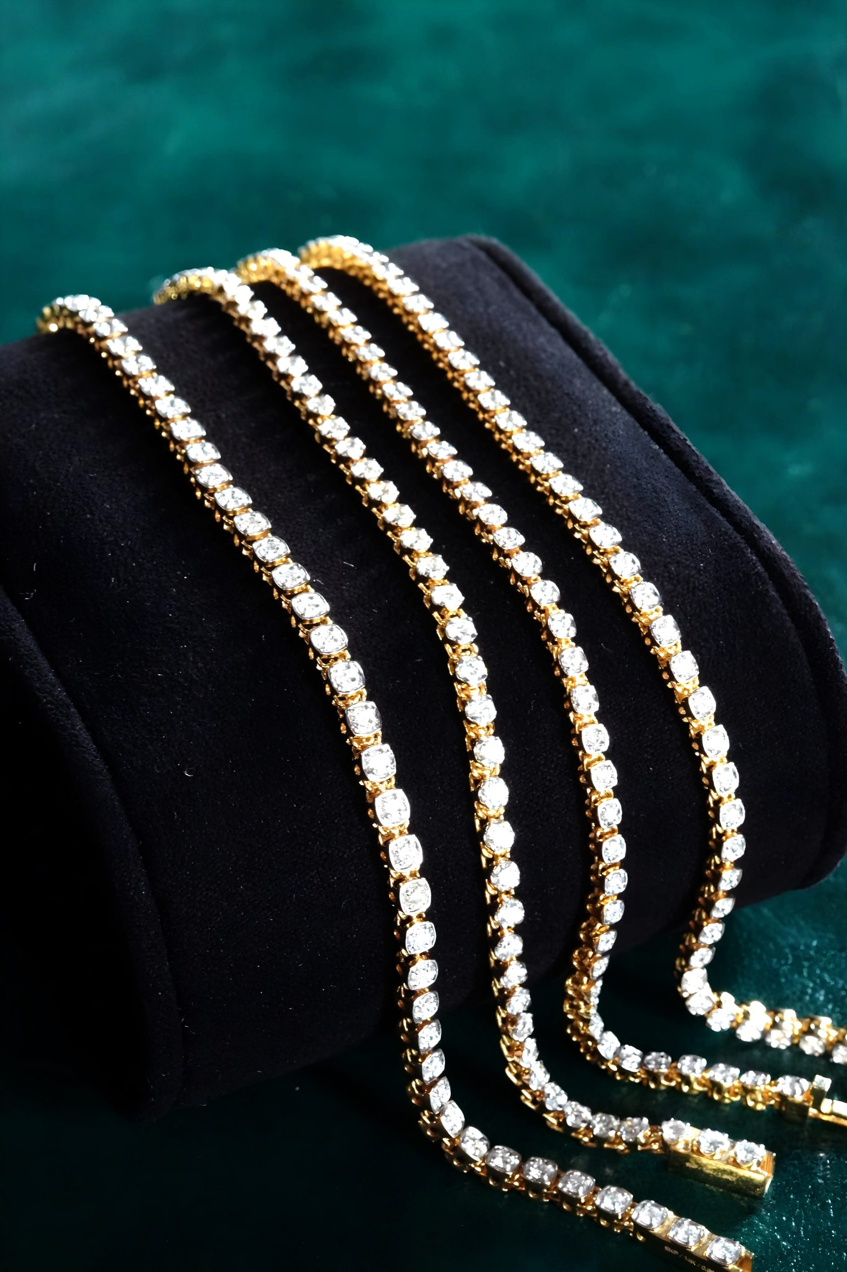 Lumiére – Soft-Link Diamond Tennis Bracelet (Design LBR1351) - Image 4