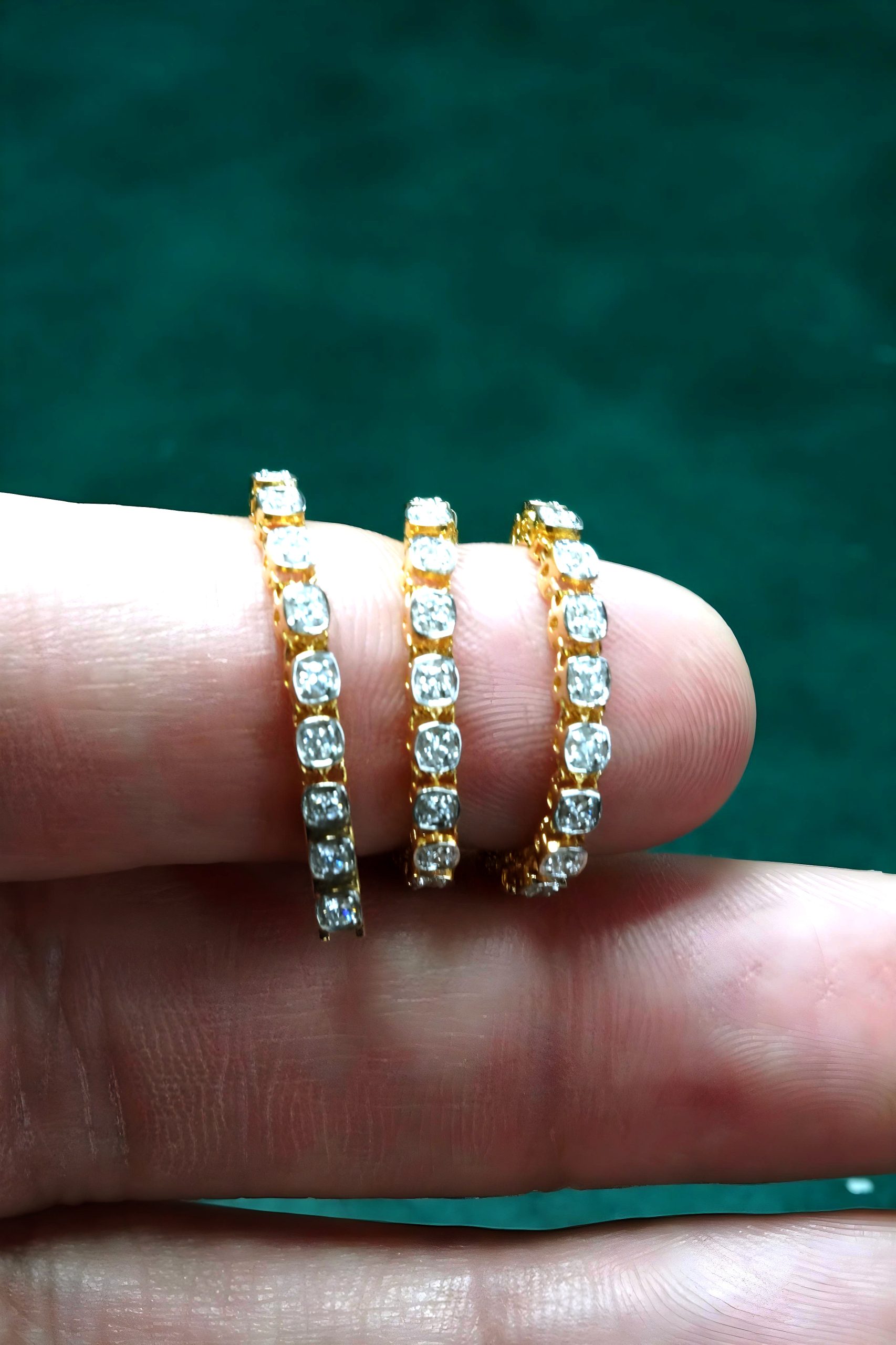 Lumiére – Soft-Link Diamond Tennis Bracelet (Design LBR1351) - Image 3