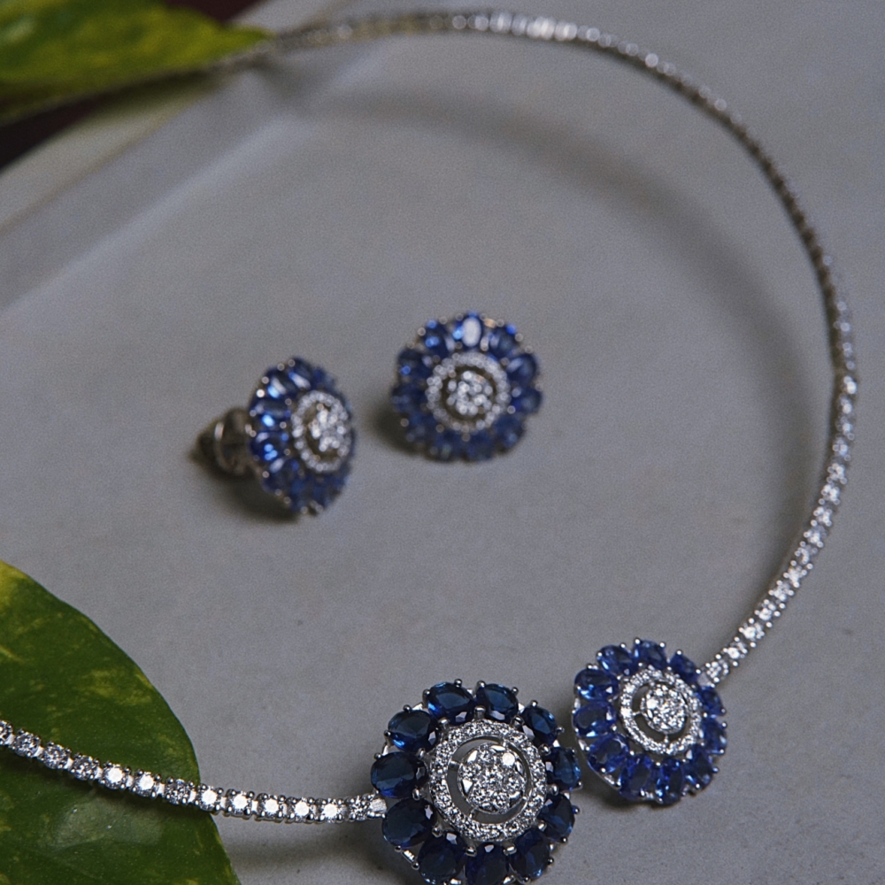 Twin Orbit No-Lock Necklace Set