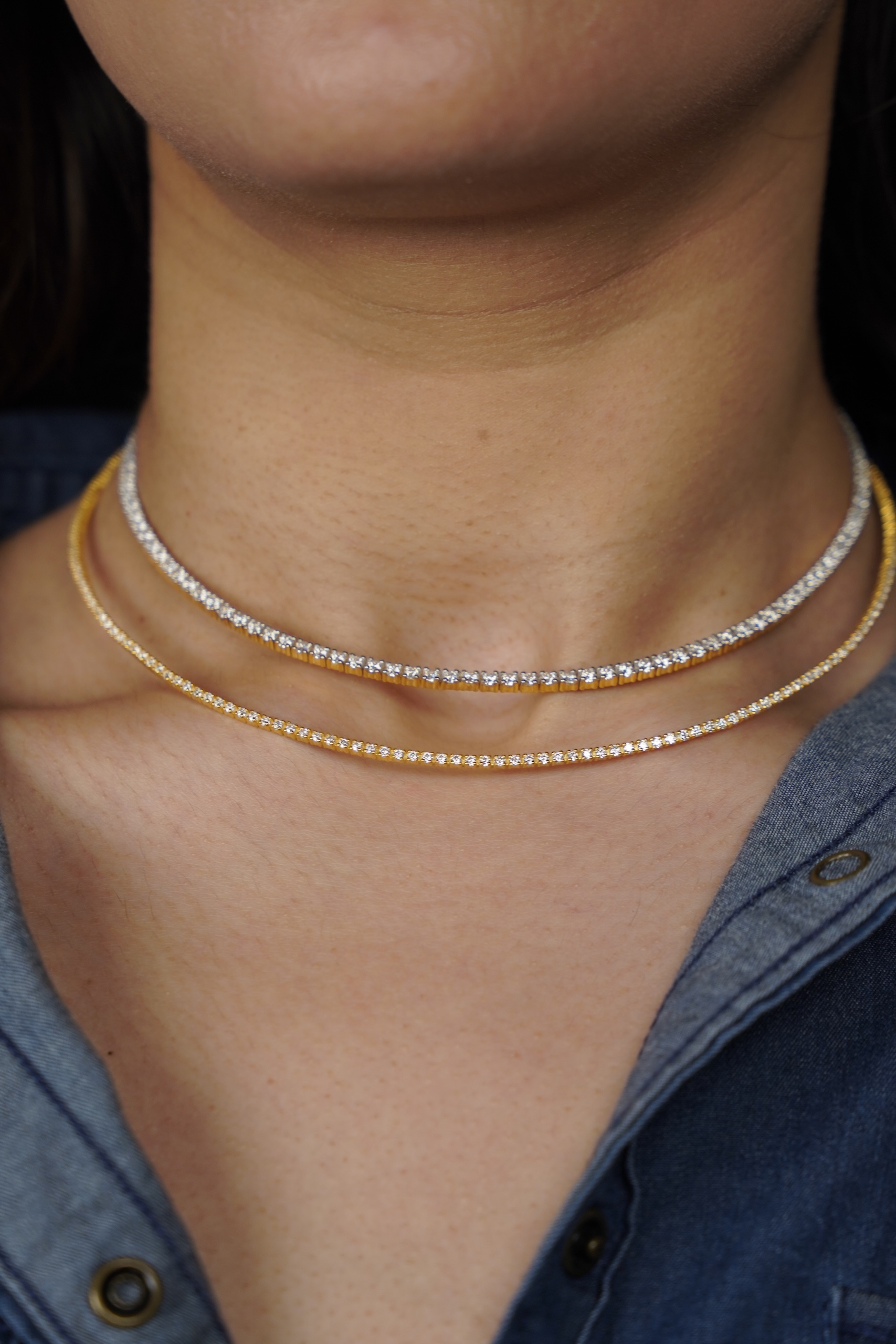 Petite String Necklace (2 cents version) - Image 2