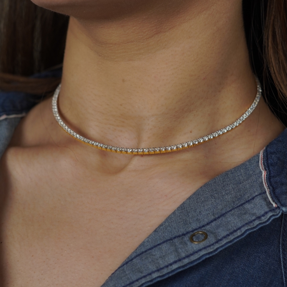 Petite String Necklace (6 cents version)