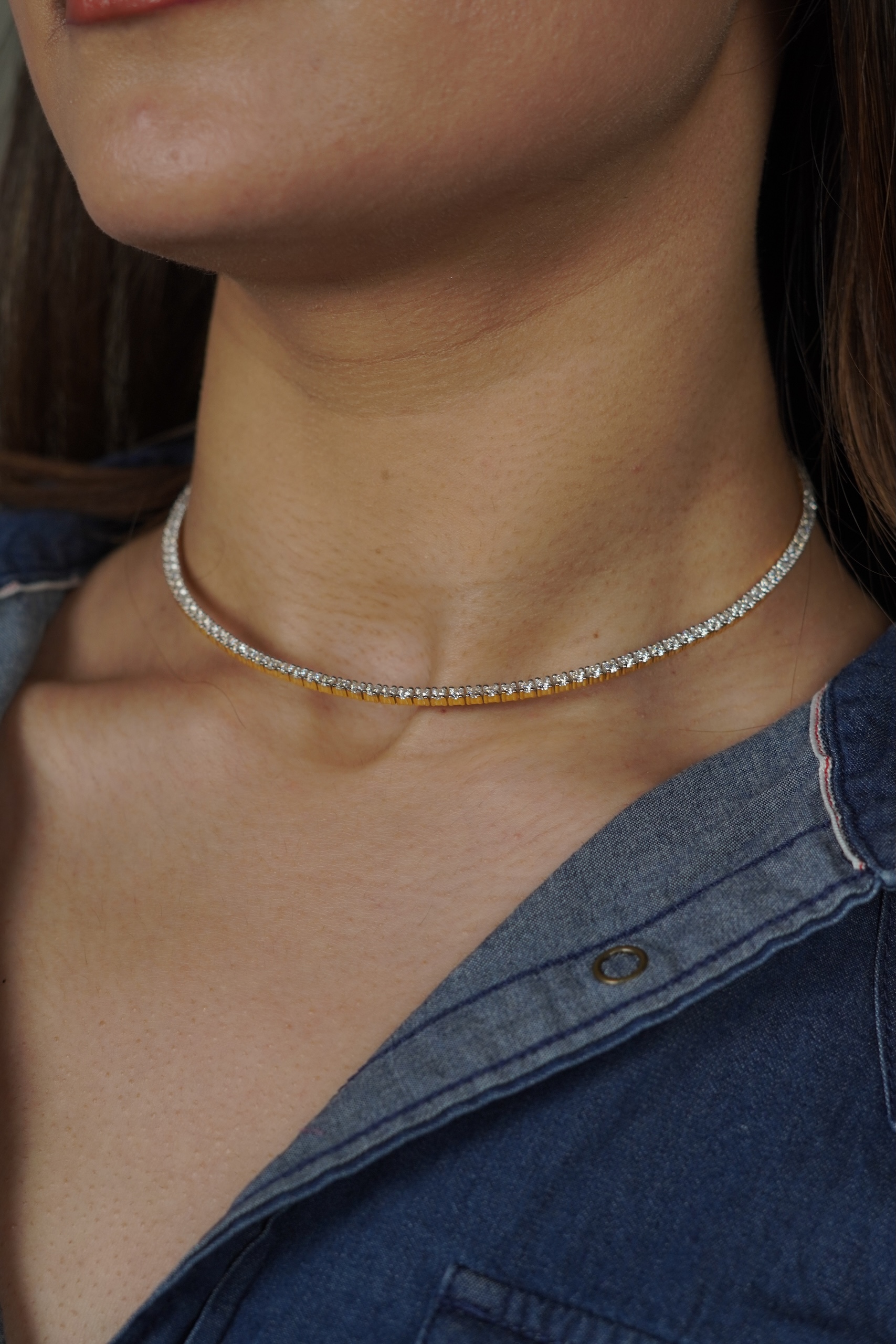 Petite String Necklace (6 cents version)